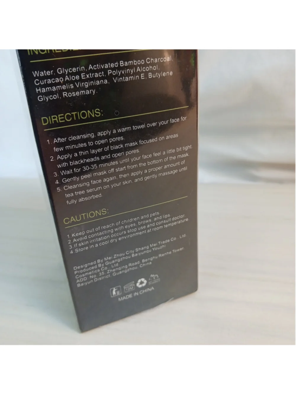 SHVYOG Blackhead Peel off Face Mask 4.58fl.oz